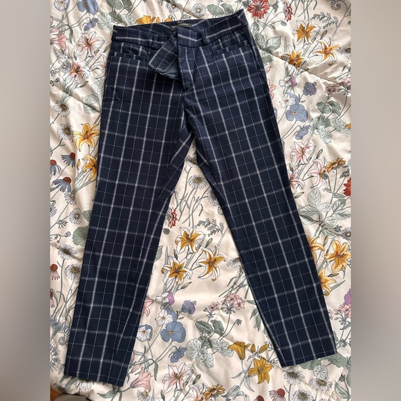 Banana Republic Pants - Banana Republic Sloan Plaid Ankle Pants – Size 2